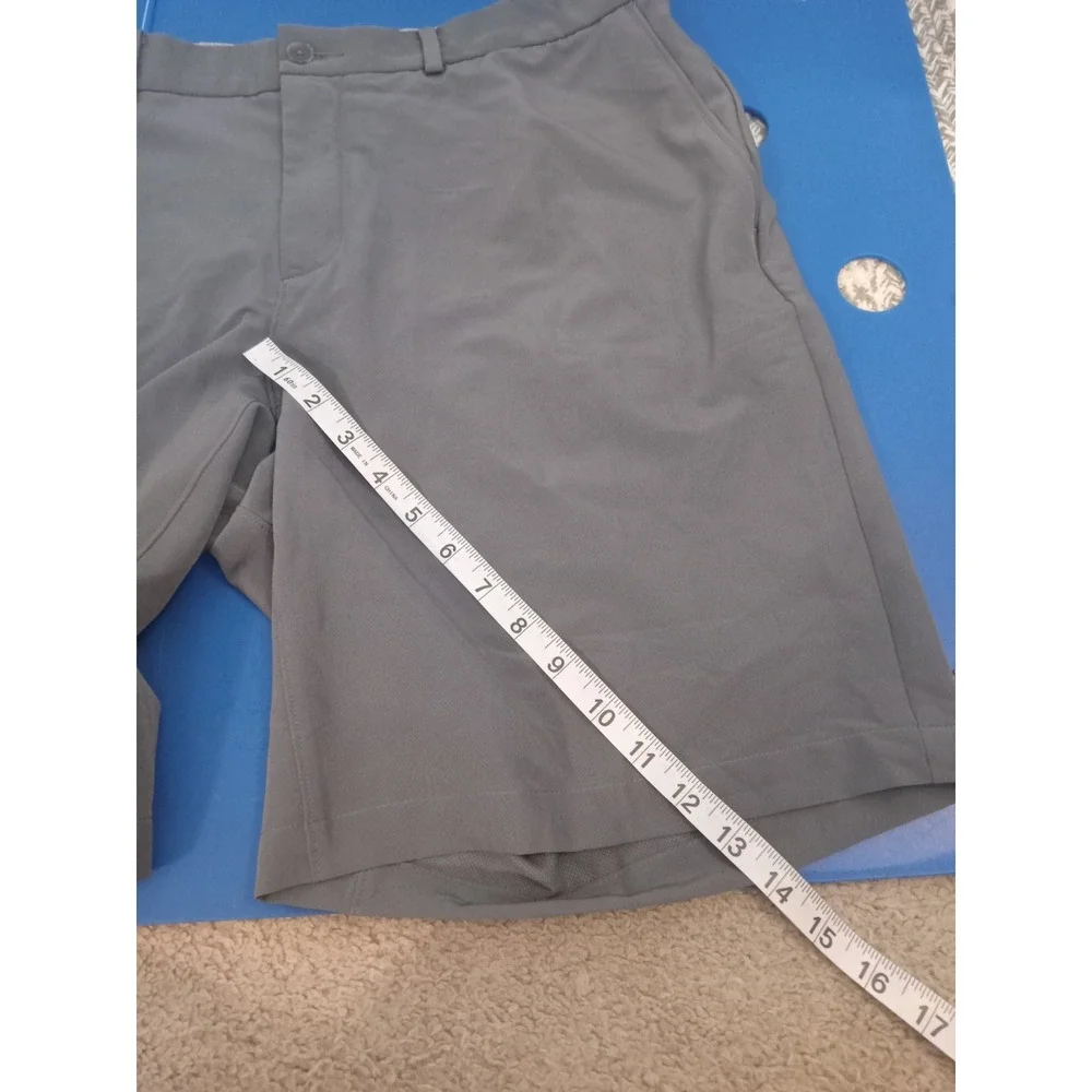 Nike Sweat Shorts Men's 38 Gray‎ Stretch Casual Athletic Swoosh Golf